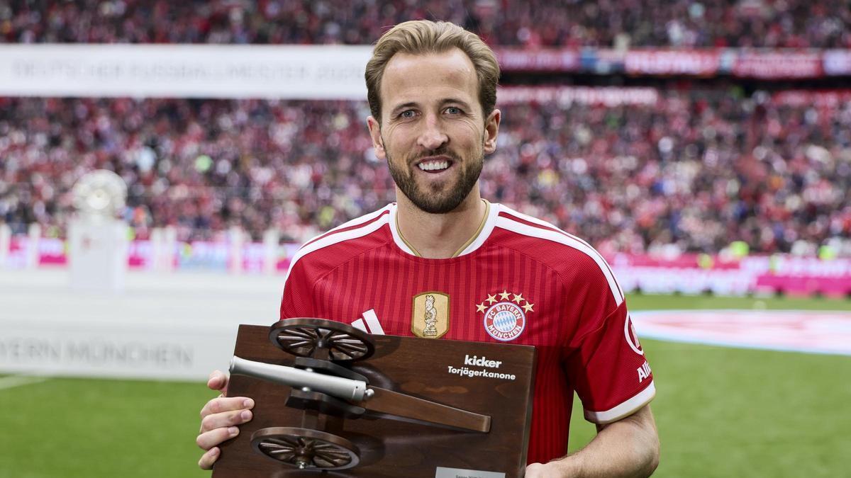 Harry Kane, máximo goleador de la Bundesliga