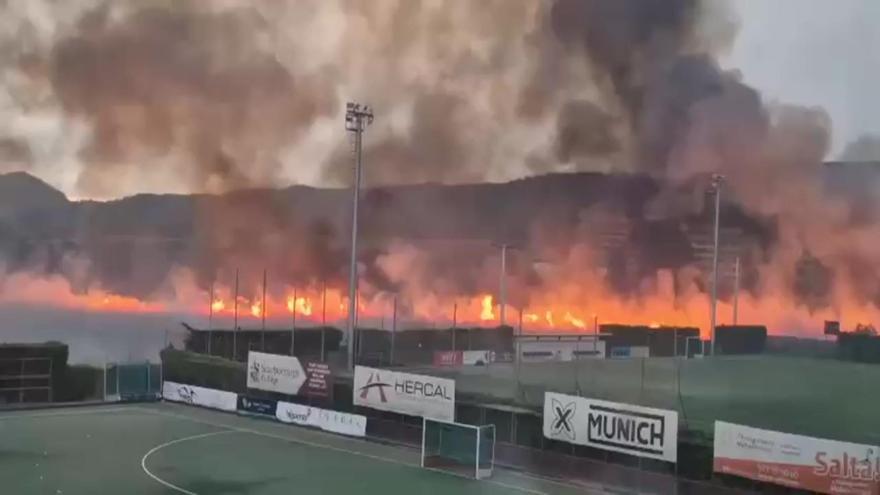 Incendio en Terrassa