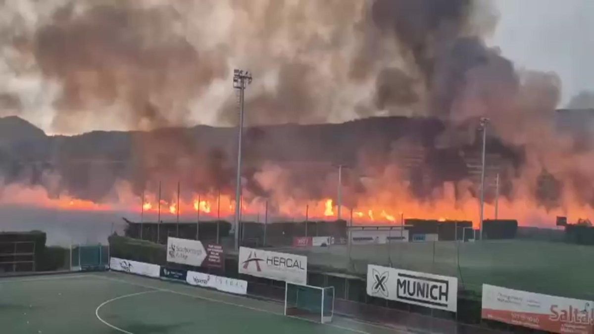 Incendio en Terrassa