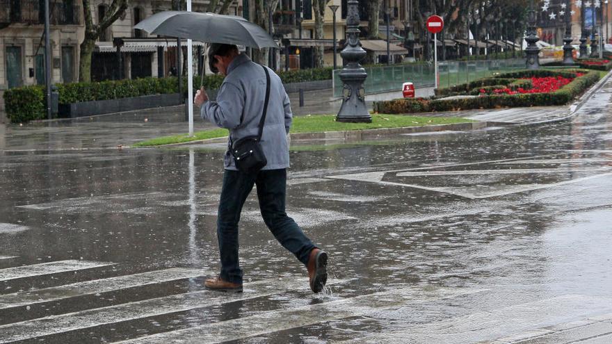 Lluvia en Palma