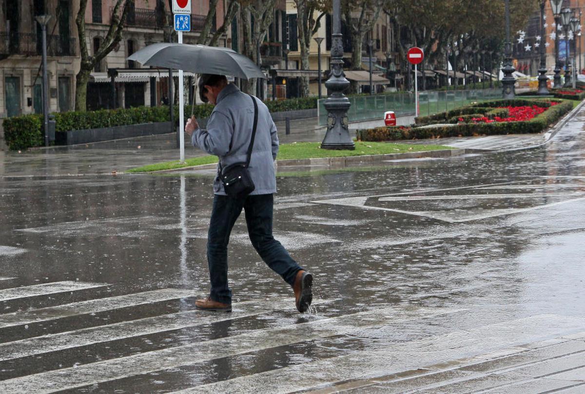 Lluvia en Palma