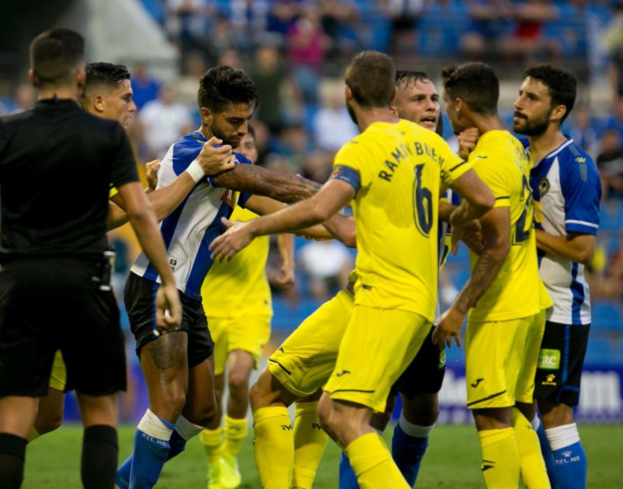 El Hércules genera dudas en su puesta de largo en el Rico Pérez al verse superado por el Villarreal B