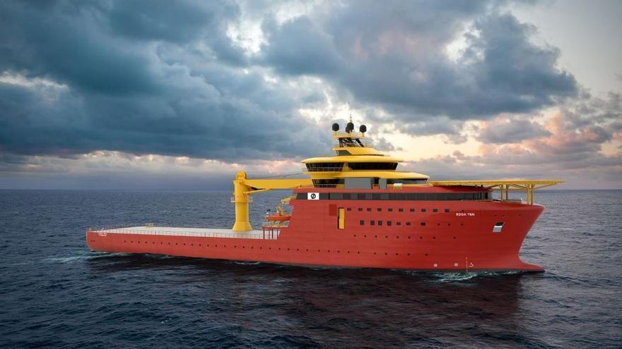 Gondán botará el día 10 en Castropol el mayor barco que ha construido