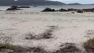 Muere ahogado un hombre de 80 años en la playa de Caldebarcos, en Carnota