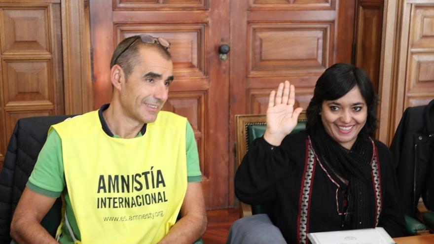 La activista afgana Massouda Kohistani cerrará en Pontevedra su gira para visibilizar la situación de las mujeres en su país