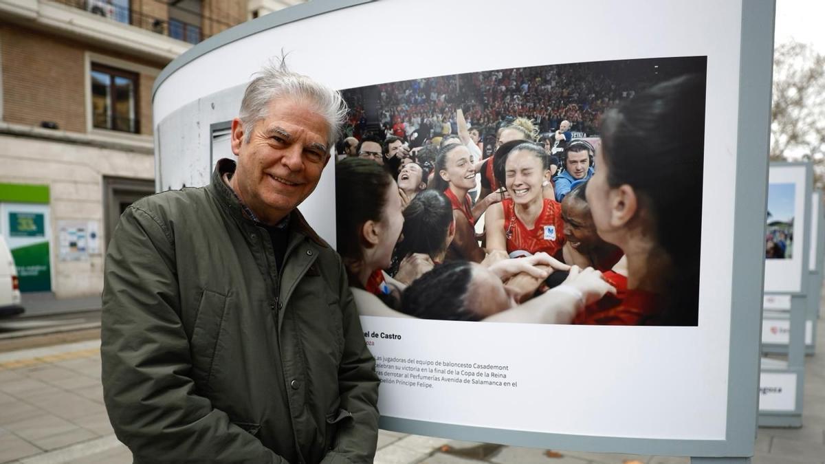 El fotógrafo Ángel de Castro.