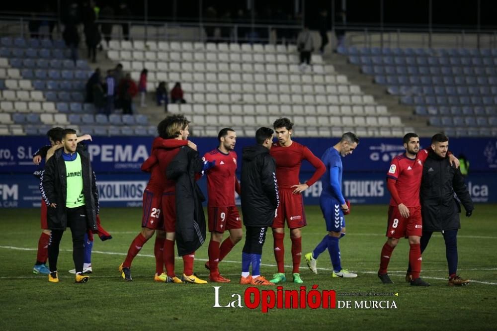 Partido entre el Lorca y el Osasuna