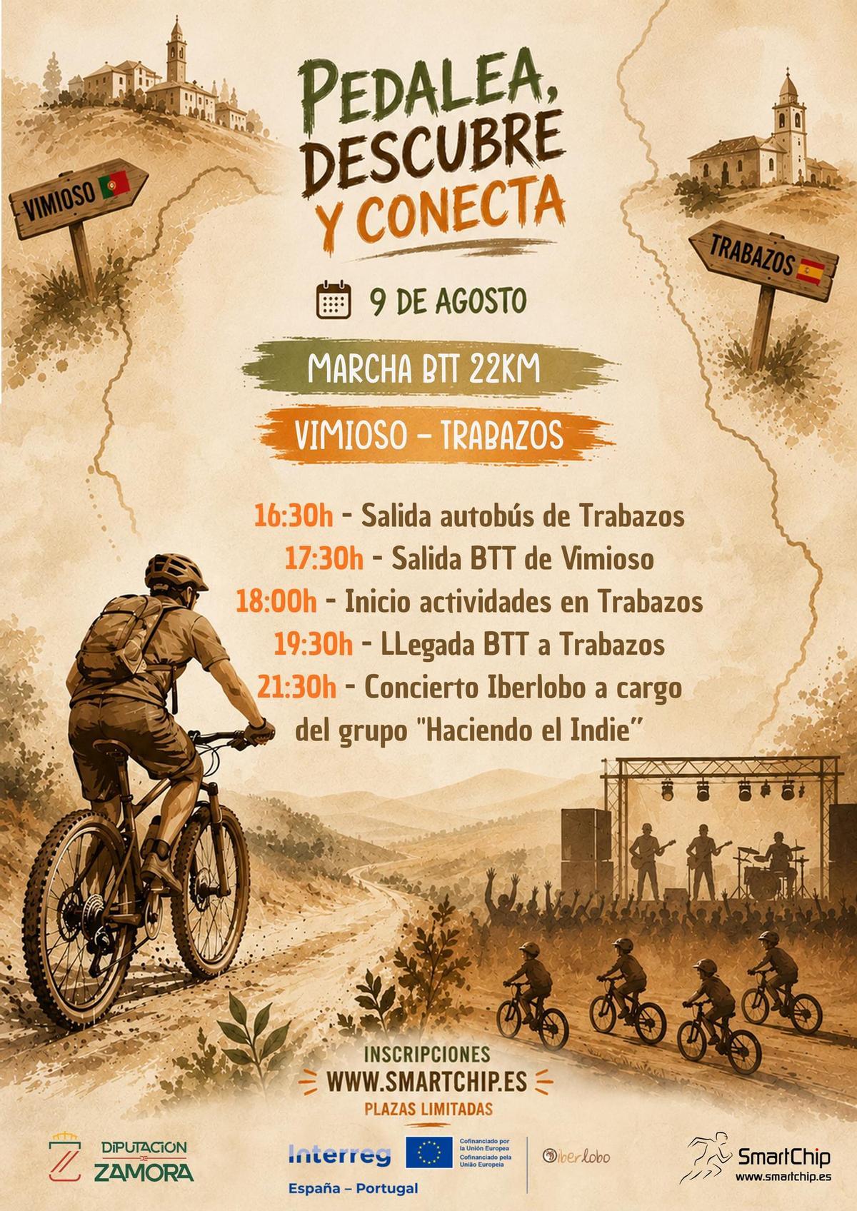 Cartel anunciador de la Marcha
