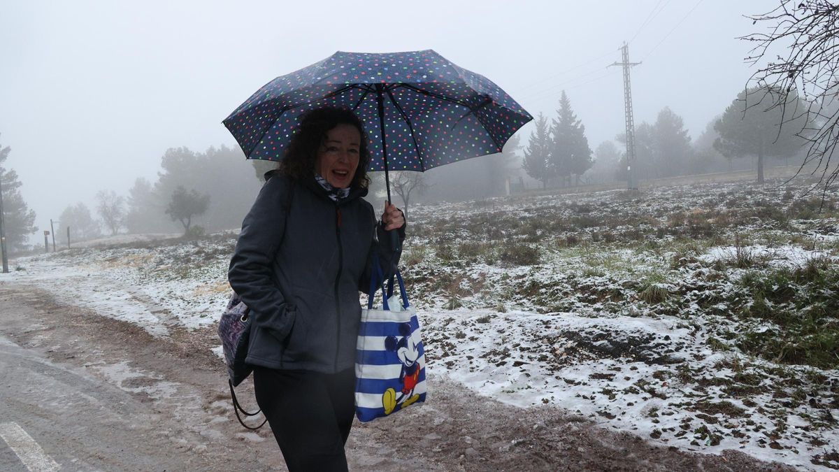 Nieve en Alicante: las estampas más esperadas en invierno