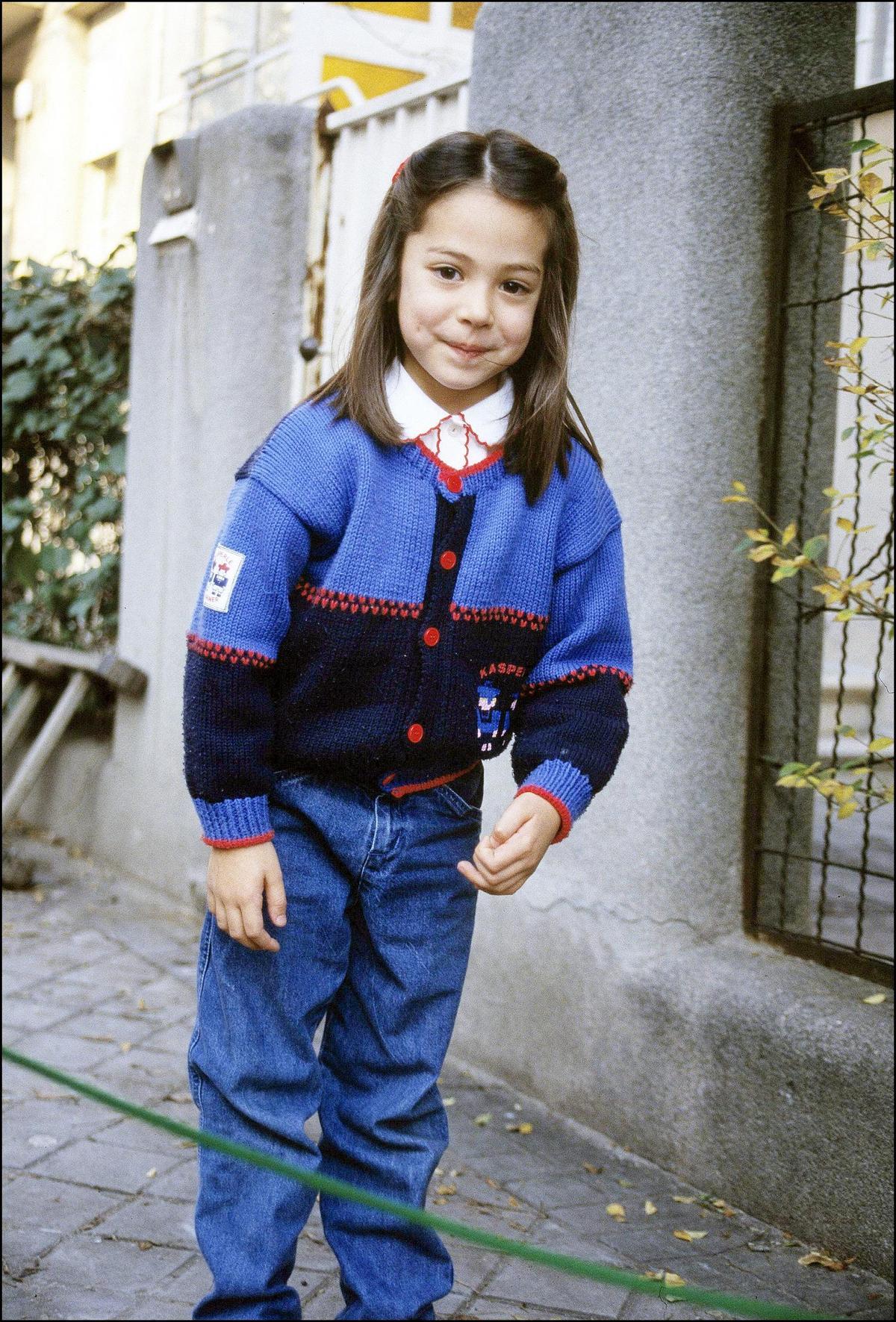 Tamara Falcó en la década de los 80.