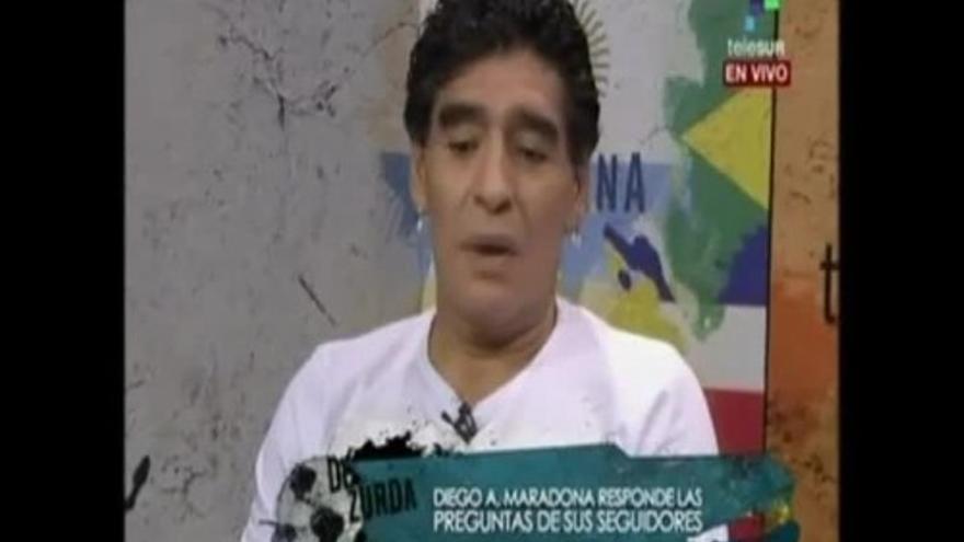 Maradona afirma que "podría ser" seleccionador de Venezuela