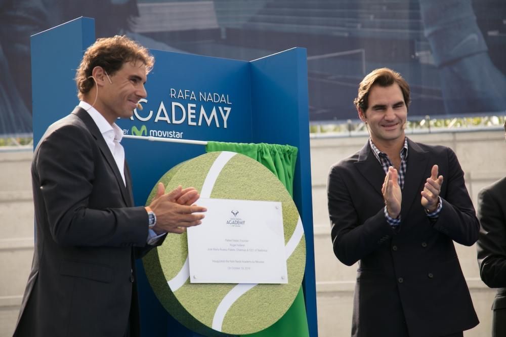 Nadal weiht seine Tennis-Akademie ein