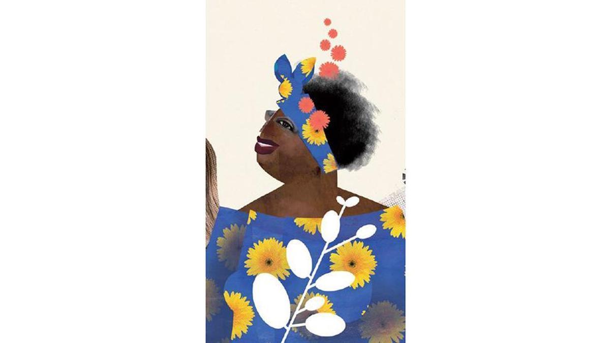 Wangari Maathai, a la il·lustració del calendari.