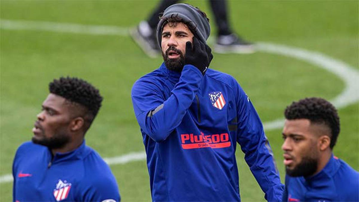 Diego Costa se entrena a fondo y apunta al Liverpool