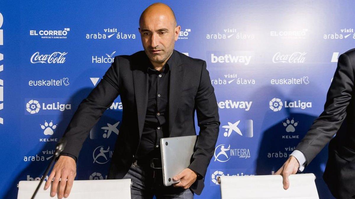 Abelardo se despidió del Alavés el pasado mes de mayo