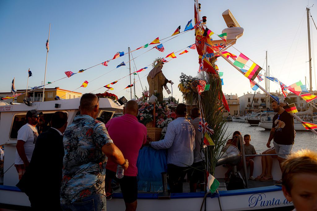 Procesión de la Virgen en Cabo de Palos y Los Nietos