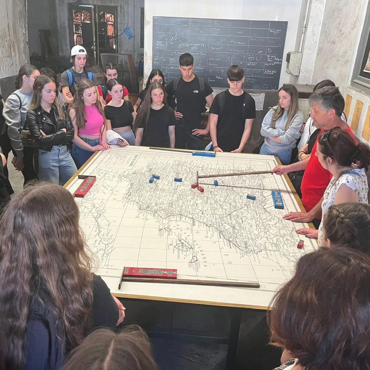 Una de las visitas realizadas durante el proyecto