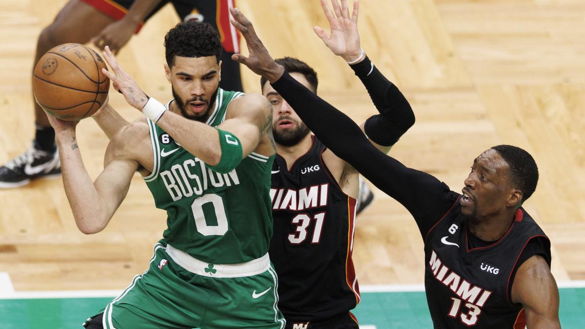 NBA Playoffs - Miami Heat at Boston Celtics