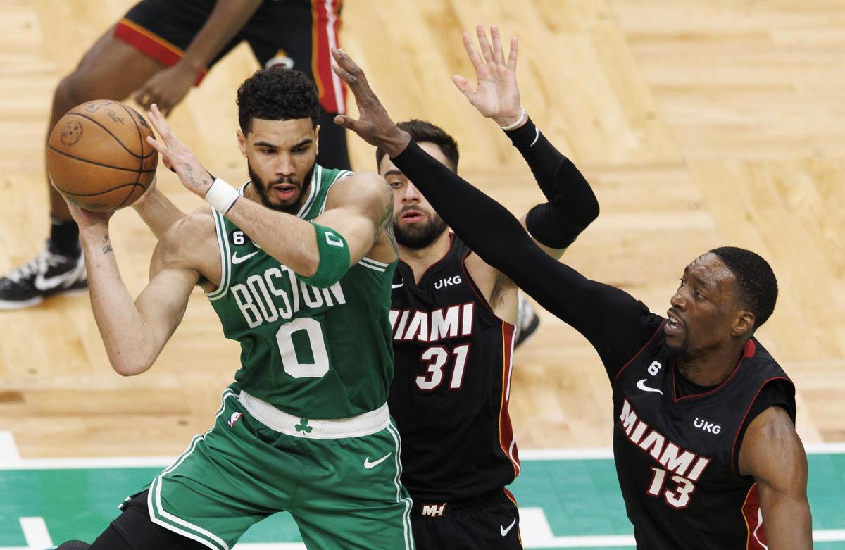 NBA Playoffs - Miami Heat at Boston Celtics