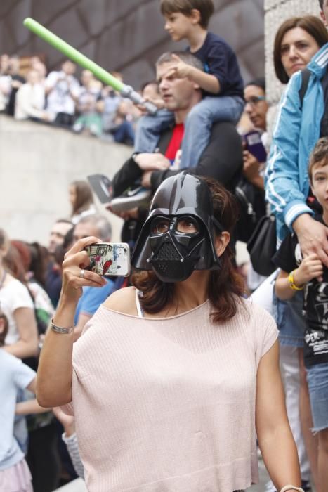 Desfile de "Starwars" en Metrópoli