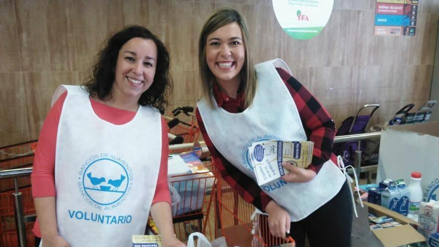 Voluntarias de la campaña del pasado fin de semana.