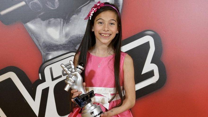 Melani, ganadora de &#039;La voz kids&#039;, representante de España en Eurovisión Junior