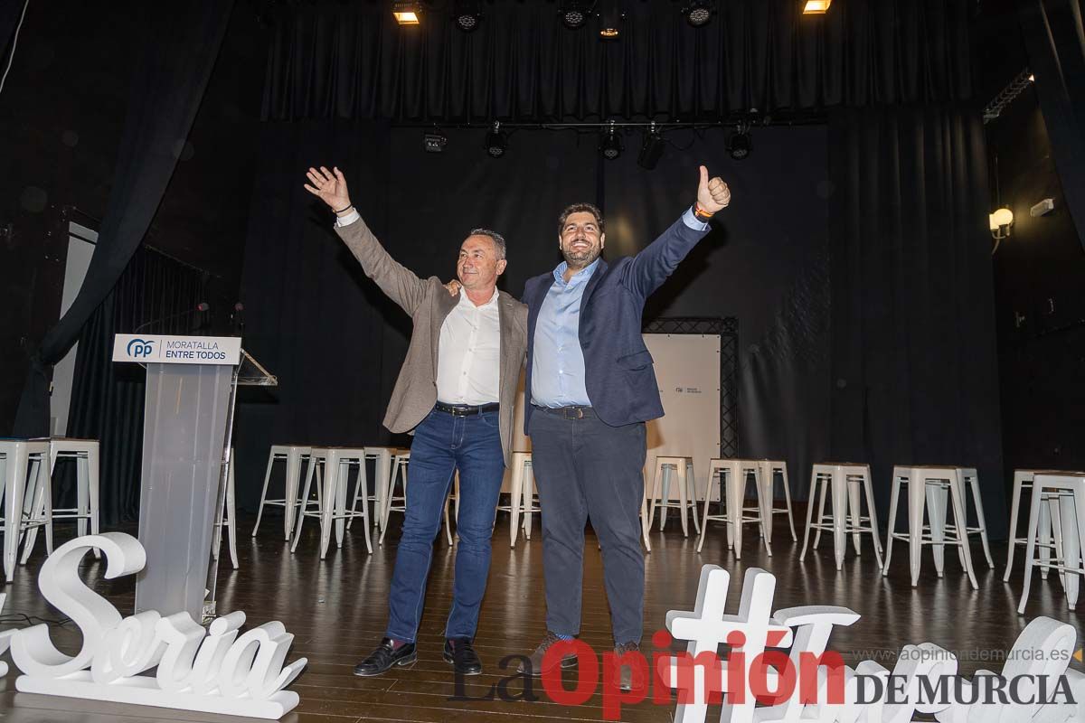 Elecciones 28M: presentación de Juan Soria como candidato del PP a la alcaldía de Moratalla