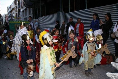 Procesión de papel en Lorca