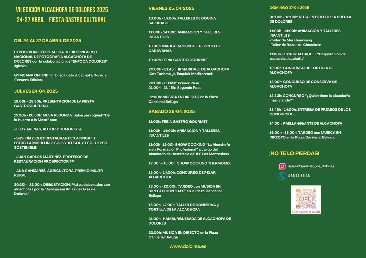 Programación de las jornadas