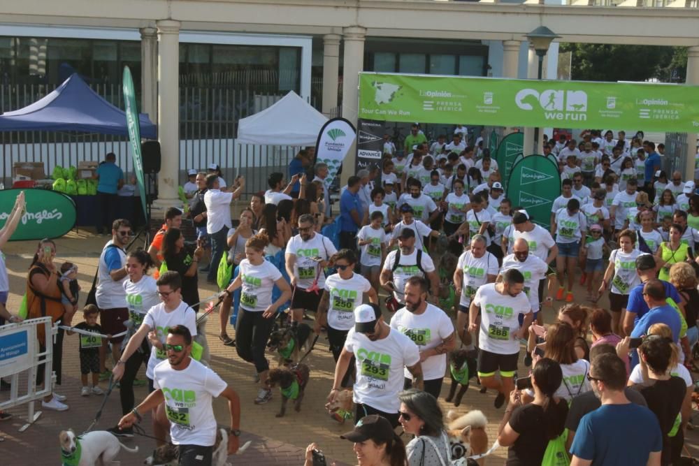 El Parque Huelin ha acogido la primera edición de un evento destinado a las mascotas y a sus dueños, con carreras en diversas categorías, actividades gratuitas y numerosos stands