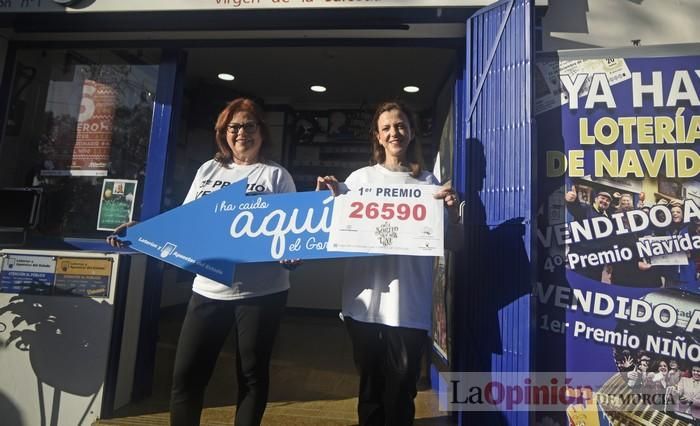 Lotería de Navidad 2019: Celebración en Murcia y Las Torres de Cotillas