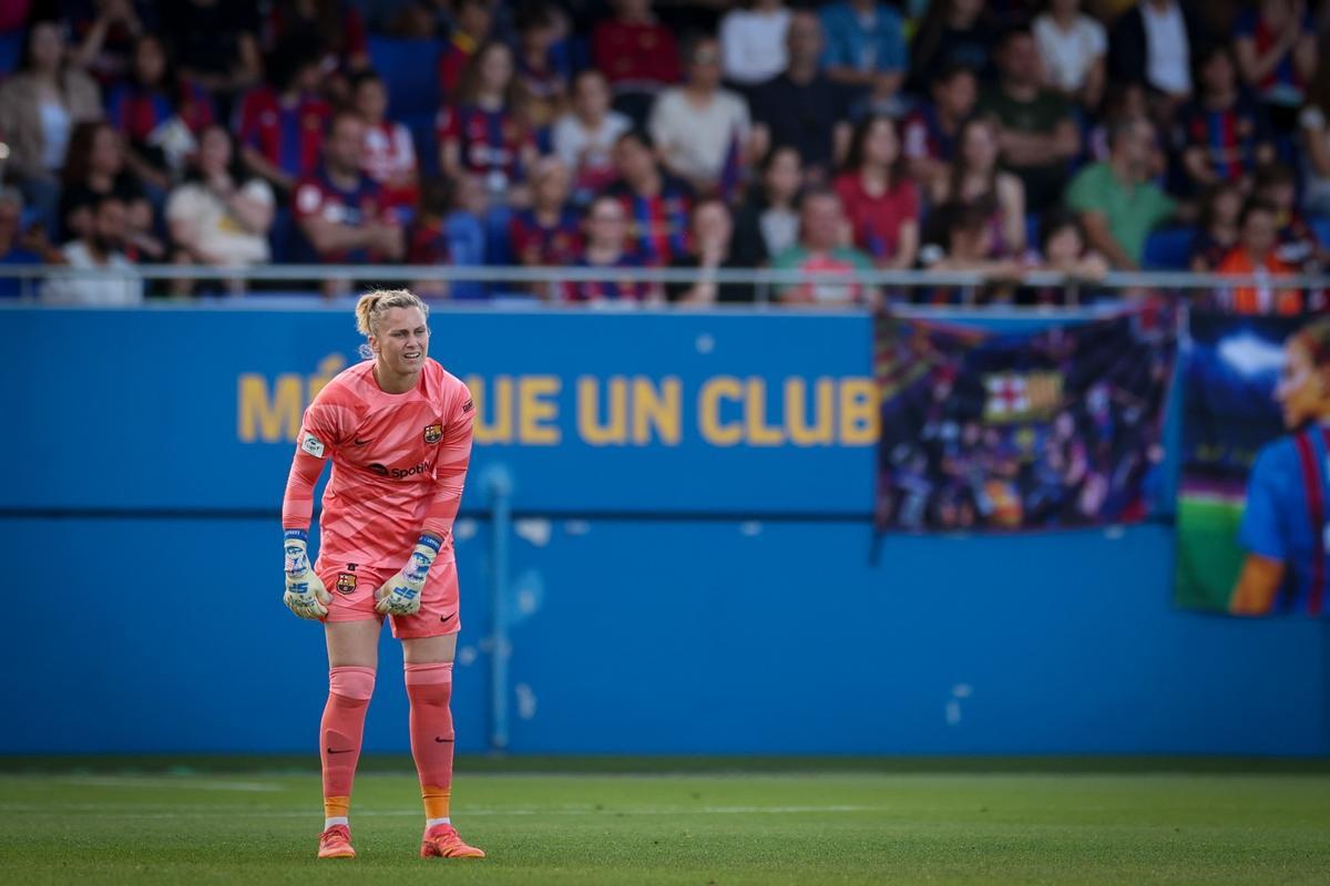 Liga F: FC Barcelona - Betis, el partido de despedida de Sandra Paños, Mariona Caldentey y Jonatan Giráldez, en imágenes