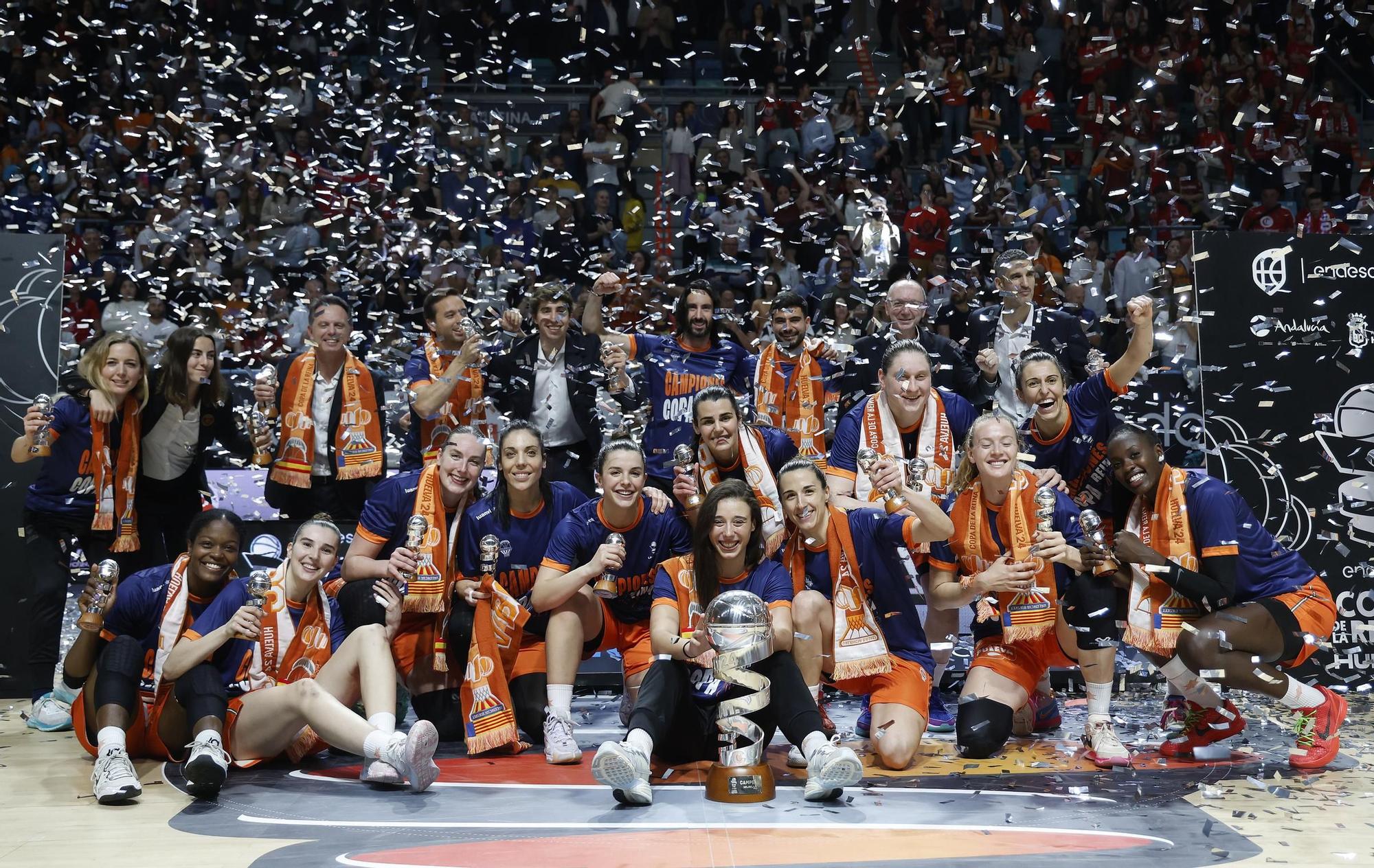 Así ha sido la fiesta de las campeonas