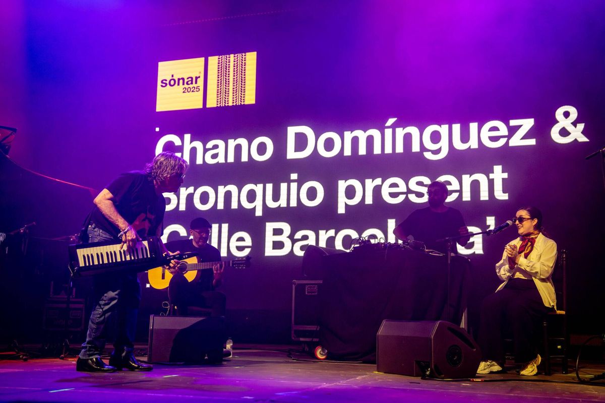 Concierto de Chano Domínguez & Bronquio en el Sónar.