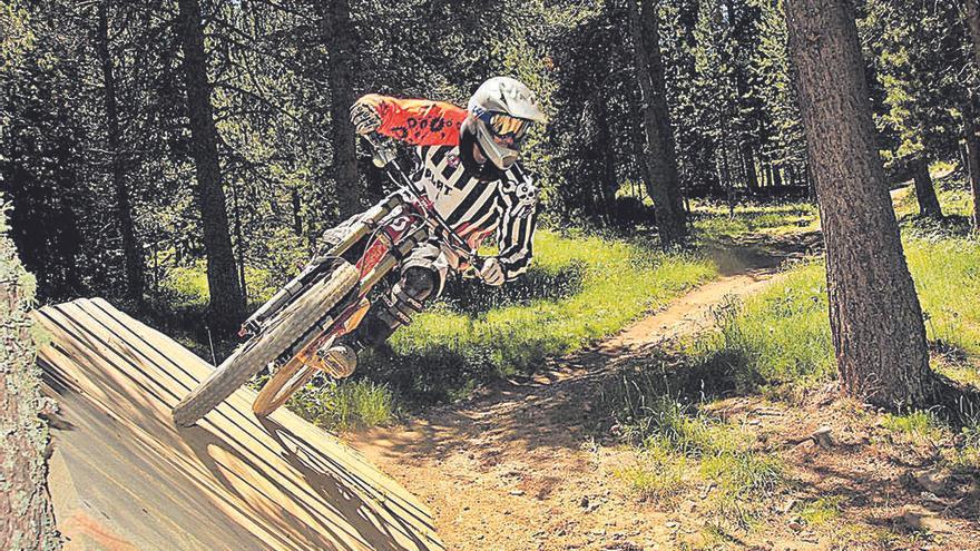 El Bikepark de La Molina té circuits per a tots els nivells