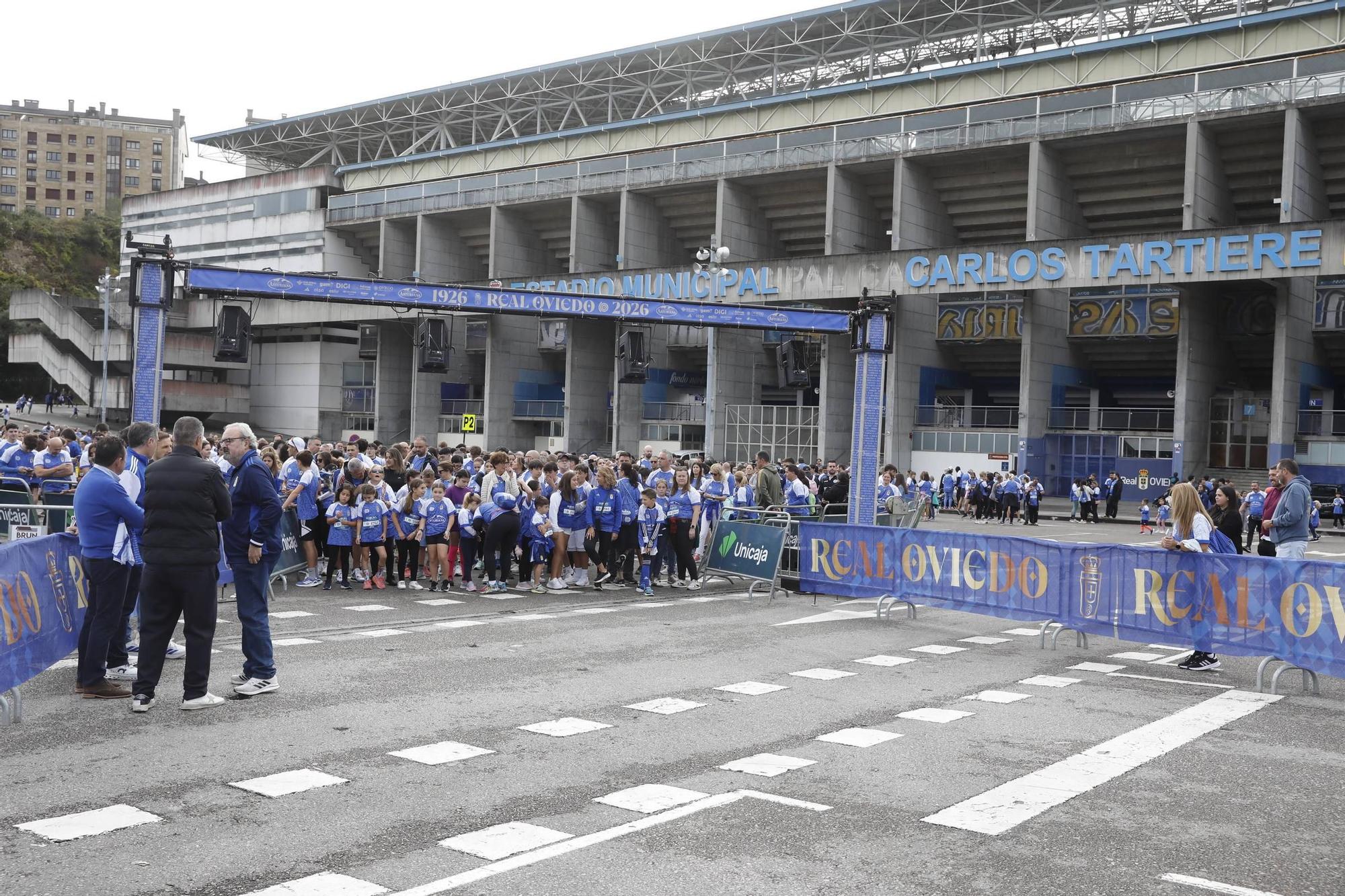 EN IMÁGENES: Así ha sido la carrera por el centenario del Real Oviedo