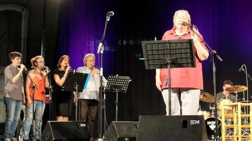 Paco Muñoz, en una actuación del festival Música al Castell.