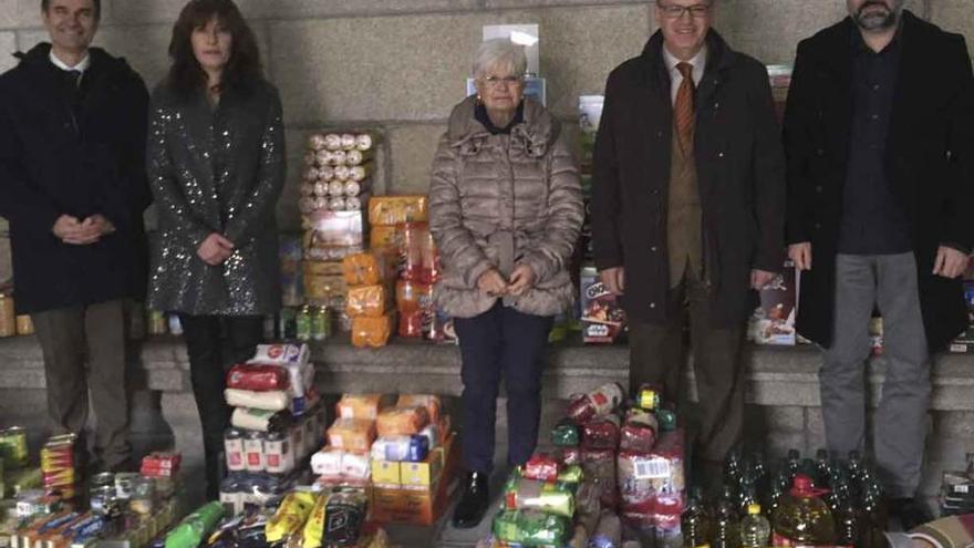 Los juzgados recogen más de mil kilos de alimentos