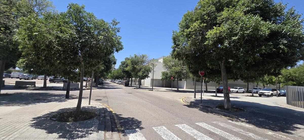 Cruce de Serra Calderona y Rafael Alberti