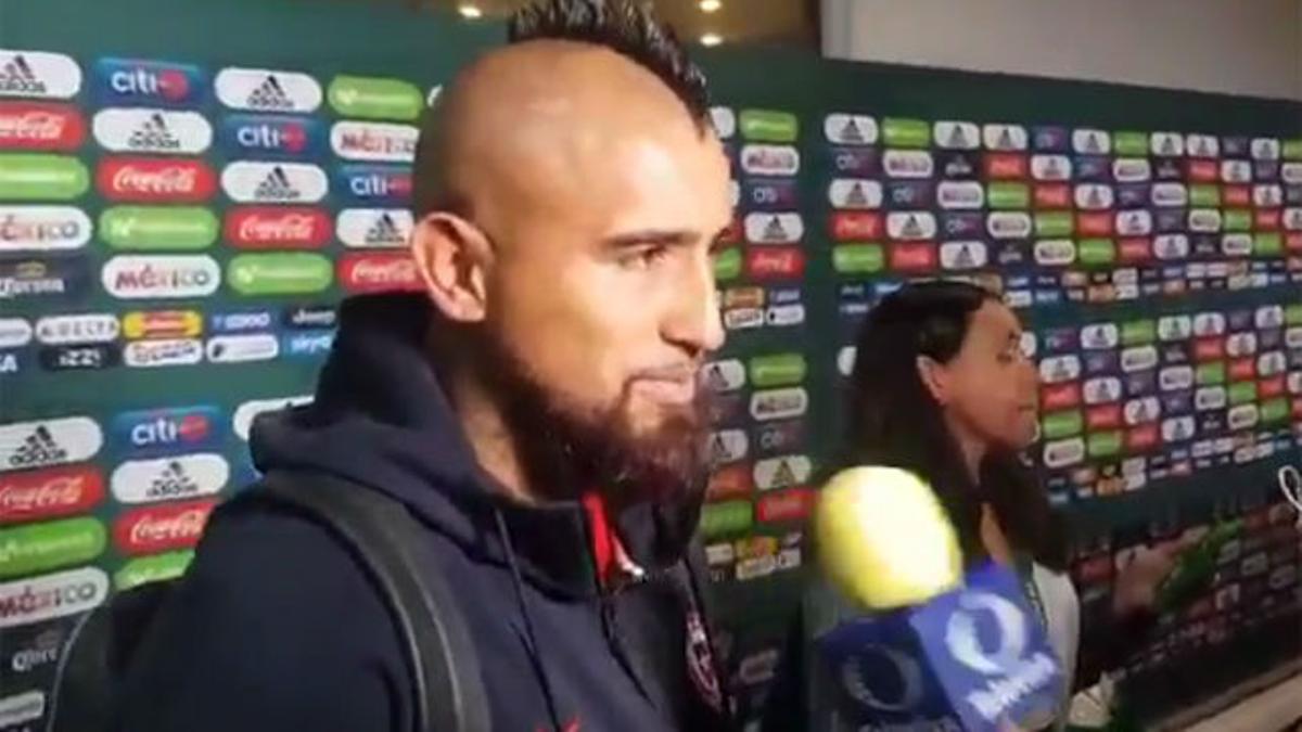 Arturo Vidal: Me toca ganarme el puesto en Barcelona