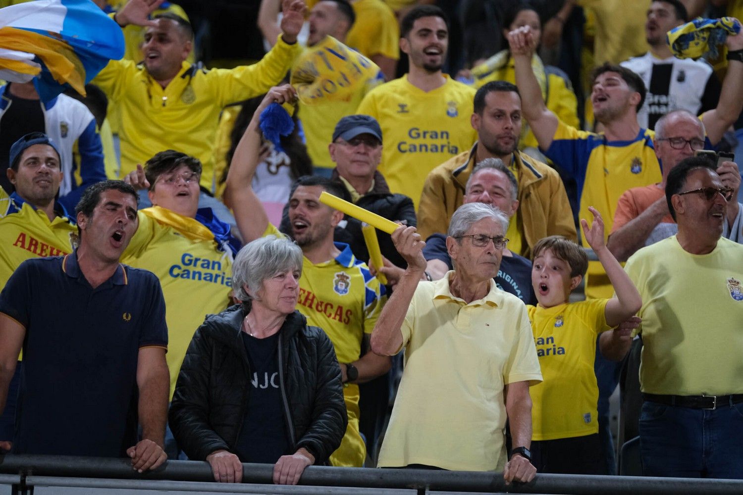 Ascenso de la UD Las Palmas, la celebración en el Estadio de Gran Canaria