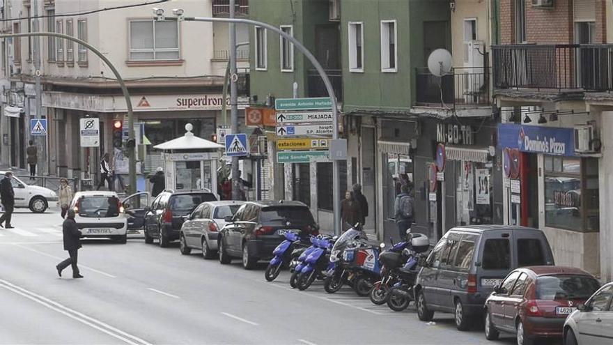 Herido un motorista de 30 años tras una caída accidental en Antonio Hurtado