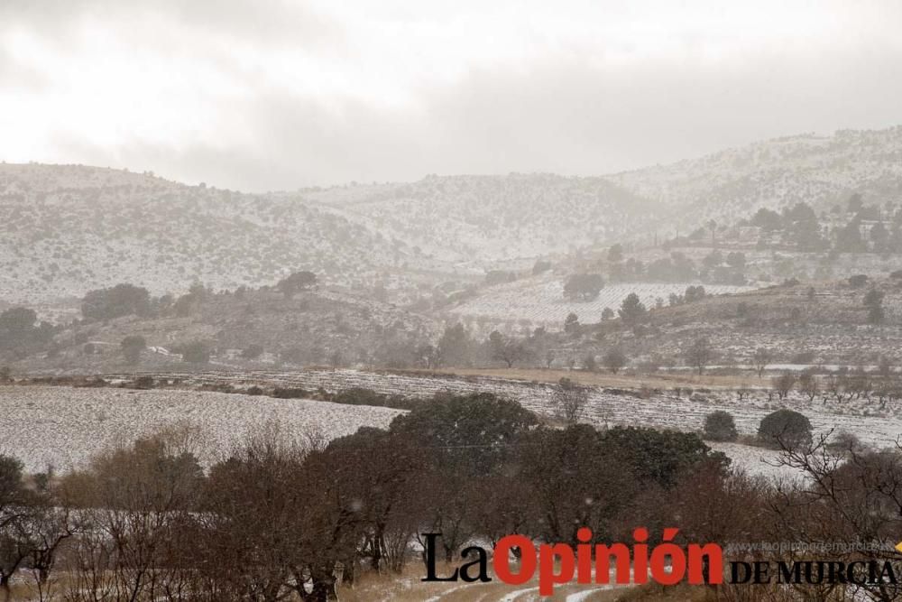 Nieve en Inazares