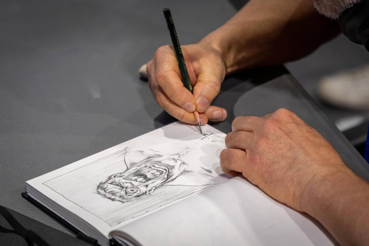 Ambiente del salón del cómic de Barcelona
