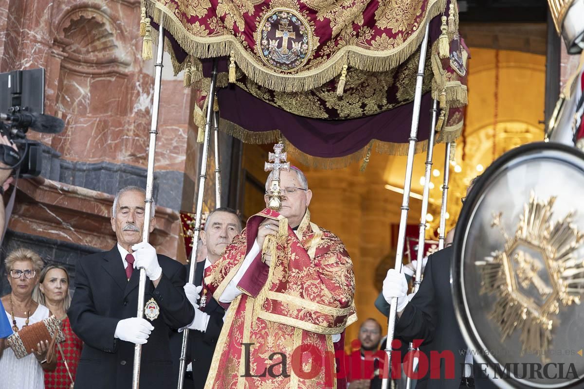 Así se ha vivido en Caravaca la clausura del Quinario de la Vera Cruz