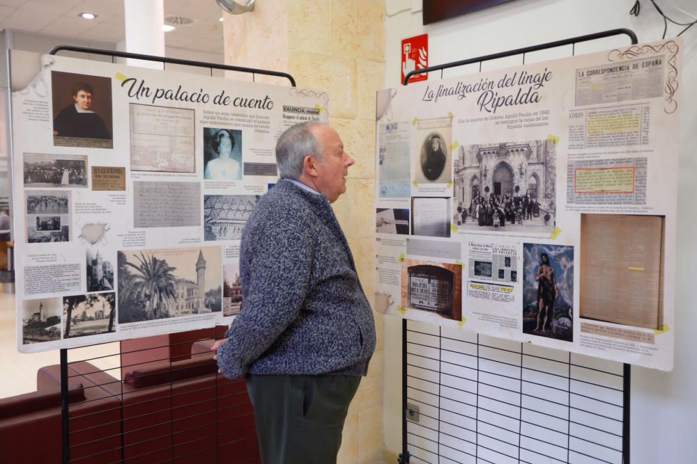 Exposición sobre la condesa de Ripalda en el Ayuntamiento de Alfafar