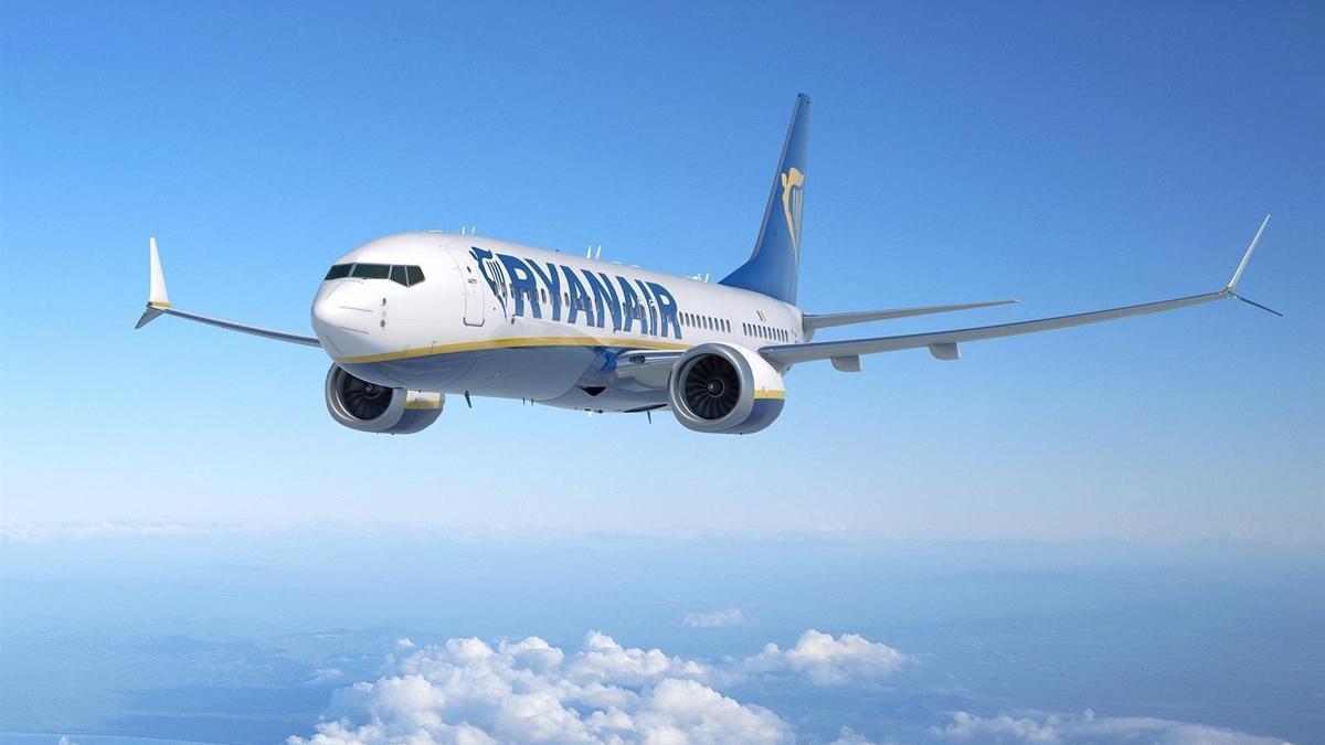 Avión de Ryanair