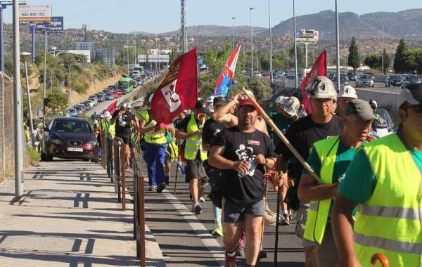 Decimoctava etapa de la marcha minera