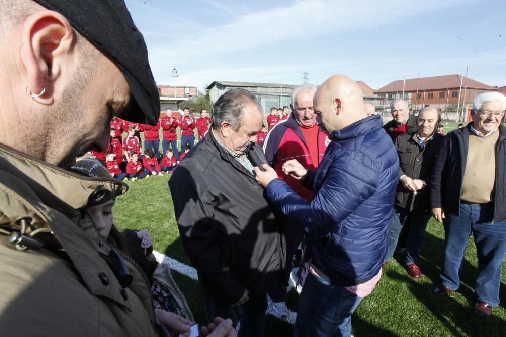 Inauguración del nuevo campo del Gijón Industrial