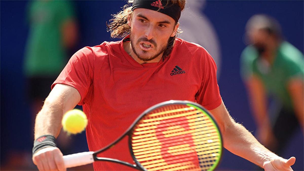 Tsitsipas se llevó el segundo set